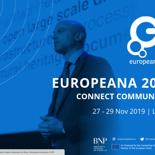Europeana 2019 - Meet our speakers - Frédéric Kaplan